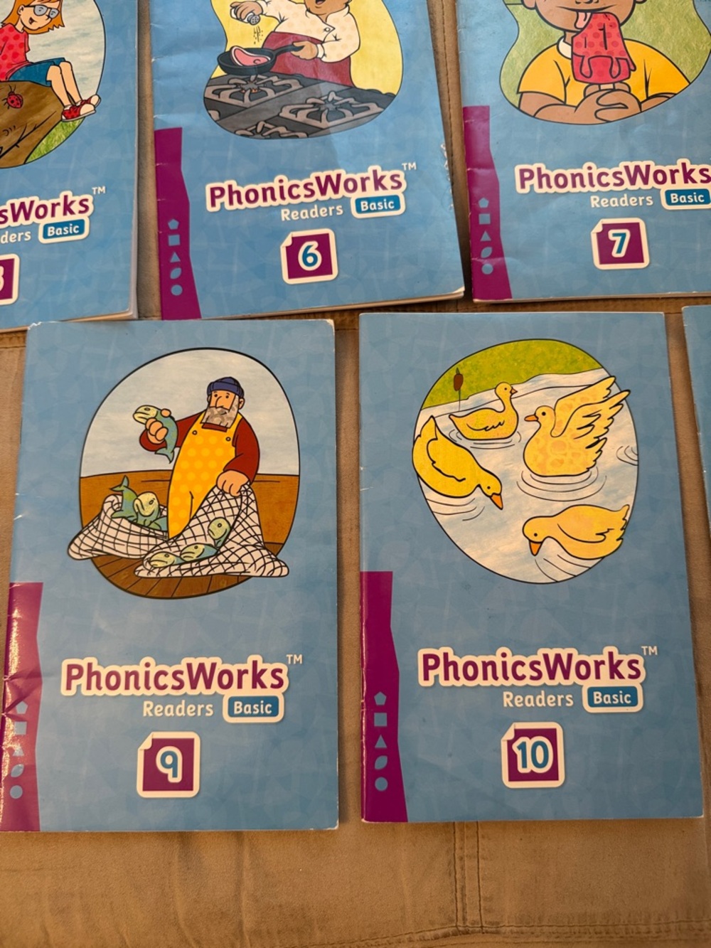 Readers Basic Set - Blue (Numbers 1-11) - Picture 6 of 7